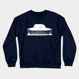 Ford Galaxie 1960s American classic car monoblock white Crewneck Sweatshirt